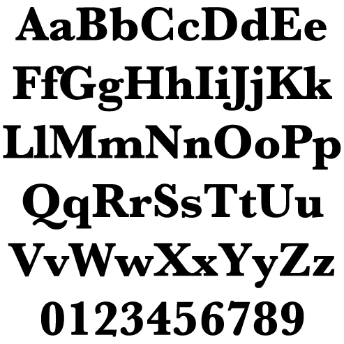 Base: Baskerville Bold