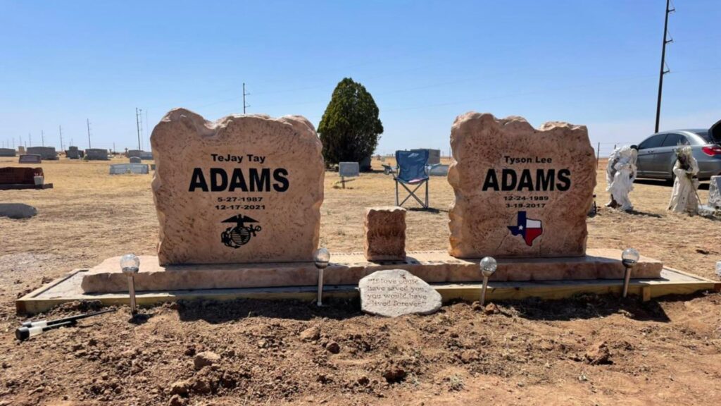 Two headstones