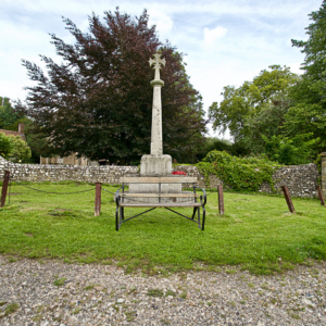 photo of memorial bench