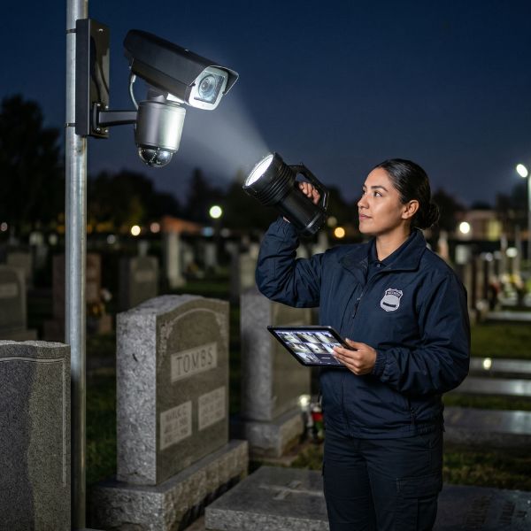 cemetery security